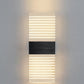 Modern Minimalist Rechteck Feder Himmel Acryl Aluminium LED Wand Sconces Lampe Für Wohnzimmer