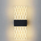 Modern Minimalist Rechteck Feder Himmel Acryl Aluminium LED Wand Sconces Lampe Für Wohnzimmer