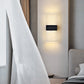 Modern Minimalist Rechteck Feder Himmel Acryl Aluminium LED Wand Sconces Lampe Für Wohnzimmer
