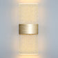 Modern Minimalist Rechteck Feder Himmel Acryl Aluminium LED Wand Sconces Lampe Für Wohnzimmer