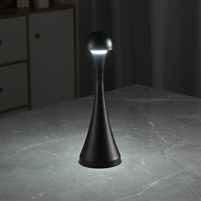 Zeitgenössische kreative USB-Eisen-Pilz-Acry LED-Tischlampe für das Wohnzimmer