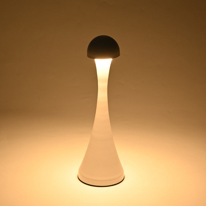 Zeitgenössische kreative USB-Eisen-Pilz-Acry LED-Tischlampe für das Wohnzimmer