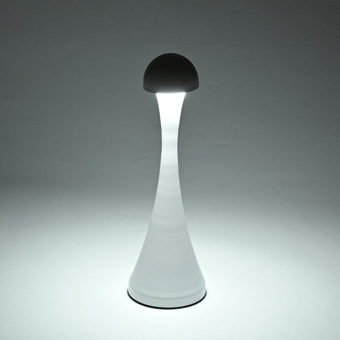 Zeitgenössische kreative USB-Eisen-Pilz-Acry LED-Tischlampe für das Wohnzimmer