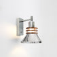 Zeitgenössische Nordische Eisenhörner Schüssel Zylinder Disc 1-Licht Wand Sconces Lampe Für Schlafzimmer