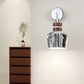 Zeitgenössische Nordische Eisenhörner Schüssel Zylinder Disc 1-Licht Wand Sconces Lampe Für Schlafzimmer