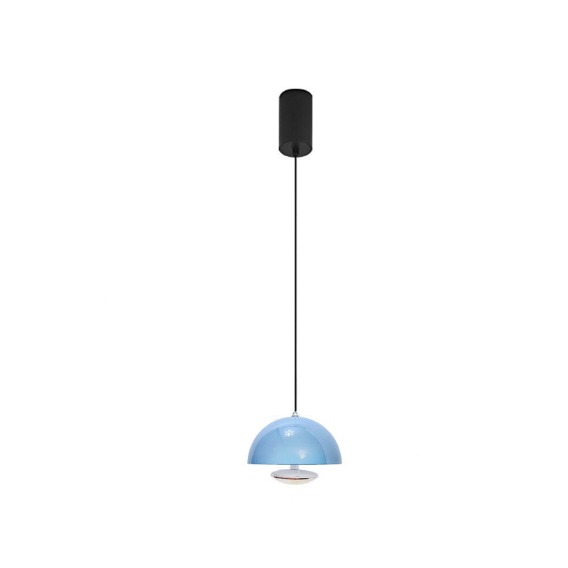 Luxus Handgesteuerte Halbkreisige Eisen Aluminium LED Pendelleuchte Für Schlafzimmer