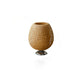 Frendorf | Bamboro Japanisches Design Tischlampe | Handgefertigte Bambus-Weberei | Holz & Metall | Schlafzimmerbeleuchtung
