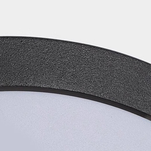 Moderne minimalistische wasserdichte runde Aluminium-Acryl-LED-Außen-Deckenleuchte für den Garten