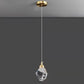 Luxus Diamant Würfel Kristall Eisen LED Pendelleuchte Für Schlafzimmer