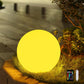 Frendorf | EcoLuxe Aura Sphere | Solar LED Gartenbeleuchtung | RGB Farbwechsel | Wetterfest | Außen Deko Licht