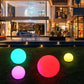 Frendorf | EcoLuxe Aura Sphere | Solar LED Gartenbeleuchtung | RGB Farbwechsel | Wetterfest | Außen Deko Licht