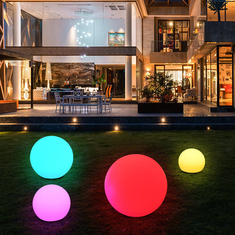 Frendorf | EcoLuxe Aura Sphere | Solar LED Gartenbeleuchtung | RGB Farbwechsel | Wetterfest | Außen Deko Licht