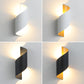 Moderne Minimalistische Wasserdichte Spiral Aluminium Acryl LED Wandleuchte für Schlafzimmer