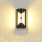 Zeitgenössische industrielle Aluminium-Acryl-LED wasserdichte Außenwandlampe für den Garten