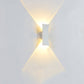 Frendorf | ArcBright LED Wandleuchte | Aluminium | Up & Down Beleuchtung | Wasserdicht | Modernes Design für Außenbereiche