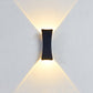 Frendorf | ArcBright LED Wandleuchte | Aluminium | Up & Down Beleuchtung | Wasserdicht | Modernes Design für Außenbereiche
