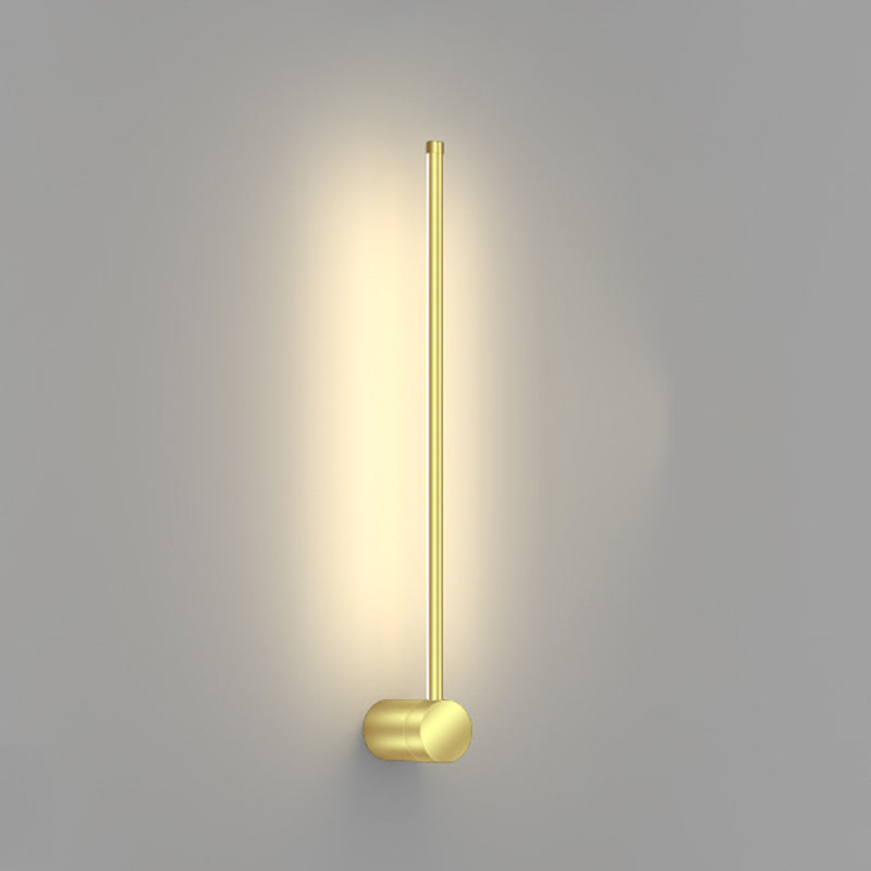 Moderner minimalistischer Aluminium geometrischer gerade Linie LED Wand sconce Lampe für Wohnzimmer