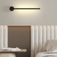 Moderner minimalistischer Aluminium geometrischer gerade Linie LED Wand sconce Lampe für Wohnzimmer