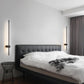 Moderner minimalistischer Aluminium geometrischer gerade Linie LED Wand sconce Lampe für Wohnzimmer