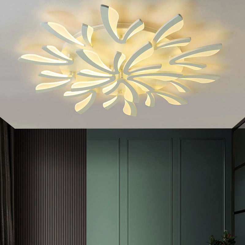Frendorf | DandiLux LED Deckenleuchte | Skandinavisches Design | Löwenzahn-Dome | Dimmbares Licht | Perfekt für Schlafzimmer