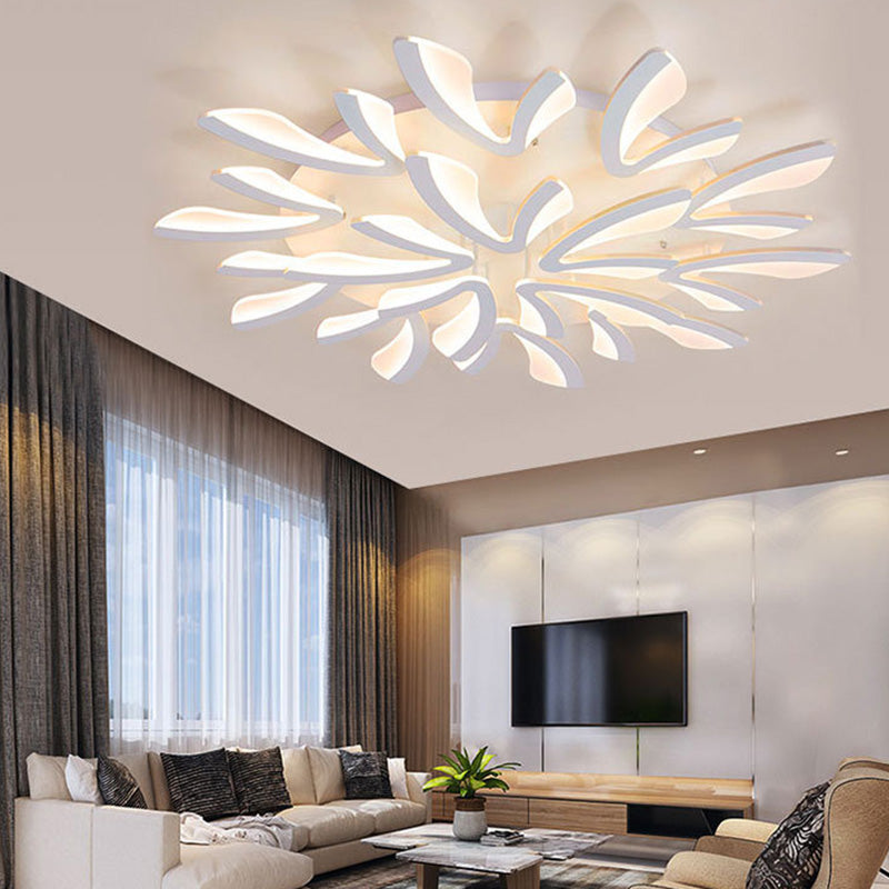 Frendorf | DandiLux LED Deckenleuchte | Skandinavisches Design | Löwenzahn-Dome | Dimmbares Licht | Perfekt für Schlafzimmer