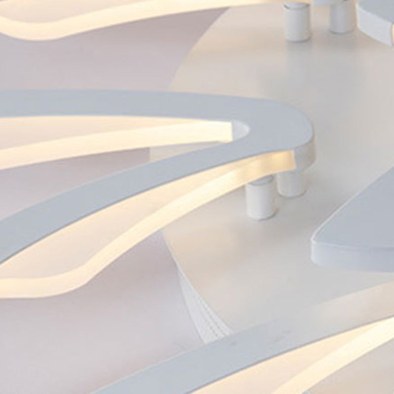 Frendorf | DandiLux LED Deckenleuchte | Skandinavisches Design | Löwenzahn-Dome | Dimmbares Licht | Perfekt für Schlafzimmer