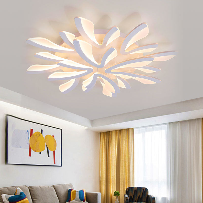 Frendorf | DandiLux LED Deckenleuchte | Skandinavisches Design | Löwenzahn-Dome | Dimmbares Licht | Perfekt für Schlafzimmer