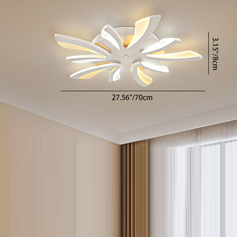 Frendorf | DandiLux LED Deckenleuchte | Skandinavisches Design | Löwenzahn-Dome | Dimmbares Licht | Perfekt für Schlafzimmer