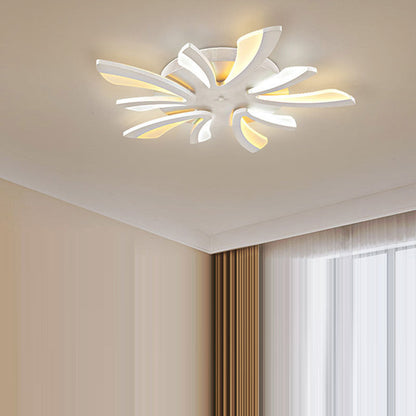 Frendorf | DandiLux LED Deckenleuchte | Skandinavisches Design | Löwenzahn-Dome | Dimmbares Licht | Perfekt für Schlafzimmer