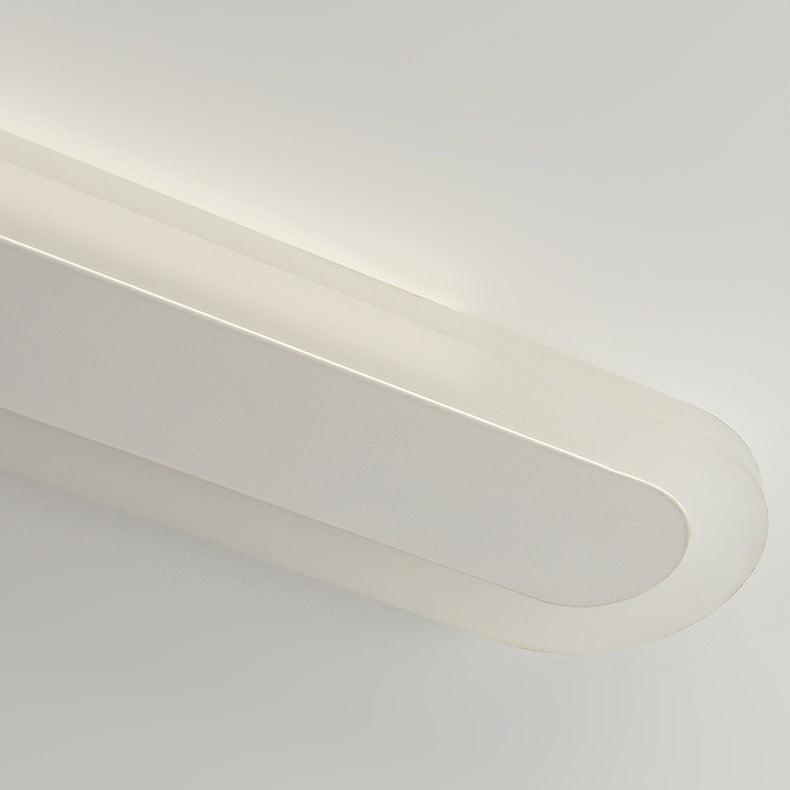 Moderne Minimalistische Lineare Eisen Acryl LED Wandleuchte Lampe Für Schlafzimmer