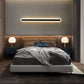 Moderne Minimalistische Lineare Eisen Acryl LED Wandleuchte Lampe Für Schlafzimmer