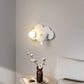 Moderne Art Deco Wolkenform Orb Eisen Acryl LED Spot Wand Sconce Lampe für Schlafzimmer