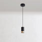 Minimalist Runde Zylinder Aluminium Eisen 1-Licht Pendelleuchte Für Schlafzimmer