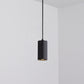Minimalist Runde Zylinder Aluminium Eisen 1-Licht Pendelleuchte Für Schlafzimmer