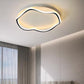 Nordische Runde Wellen Aluminium Eisen LED Deckenleuchte Für Schlafzimmer