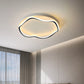 Nordische Runde Wellen Aluminium Eisen LED Deckenleuchte Für Schlafzimmer