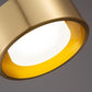 Minimalistische Runde Zylinder Eisen LED Pendelleuchte für Schlafzimmer