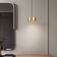 Minimalistische Runde Zylinder Eisen LED Pendelleuchte für Schlafzimmer