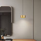 Minimalistische Runde Zylinder Eisen LED Pendelleuchte für Schlafzimmer