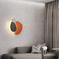 Moderne Art Deco Ovale Eisen Acryl LED Wandlampe Für Wohnzimmer