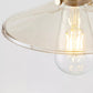 Zeitgenössische Nordische Flugteller Gummi Holz Eisen Glas 1-Licht Wandleuchte Lampe Für Schlafzimmer