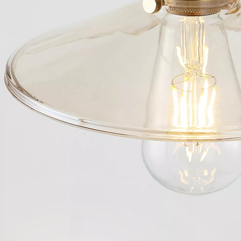 Zeitgenössische Nordische Flugteller Gummi Holz Eisen Glas 1-Licht Wandleuchte Lampe Für Schlafzimmer