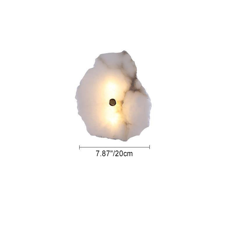 Frendorf | Marbelux LED Wandleuchte | Kreatives Design mit Marmor & Metall | Moderne Wandlampe für Wohnzimmer