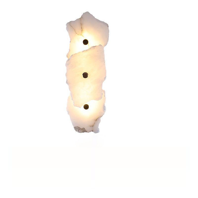 Frendorf | Marbelux LED Wandleuchte | Kreatives Design mit Marmor & Metall | Moderne Wandlampe für Wohnzimmer