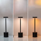 Moderne Minimalistische Runde Zylinder Metall LED Tischlampe Für Wohnzimmer