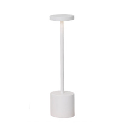 Moderne Minimalistische Runde Zylinder Metall LED Tischlampe Für Wohnzimmer