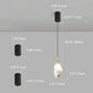 Moderne Minimalistische Hebbare Lily Runde Acryl Aluminium LED Pendelleuchte Für Das Wohnzimmer
