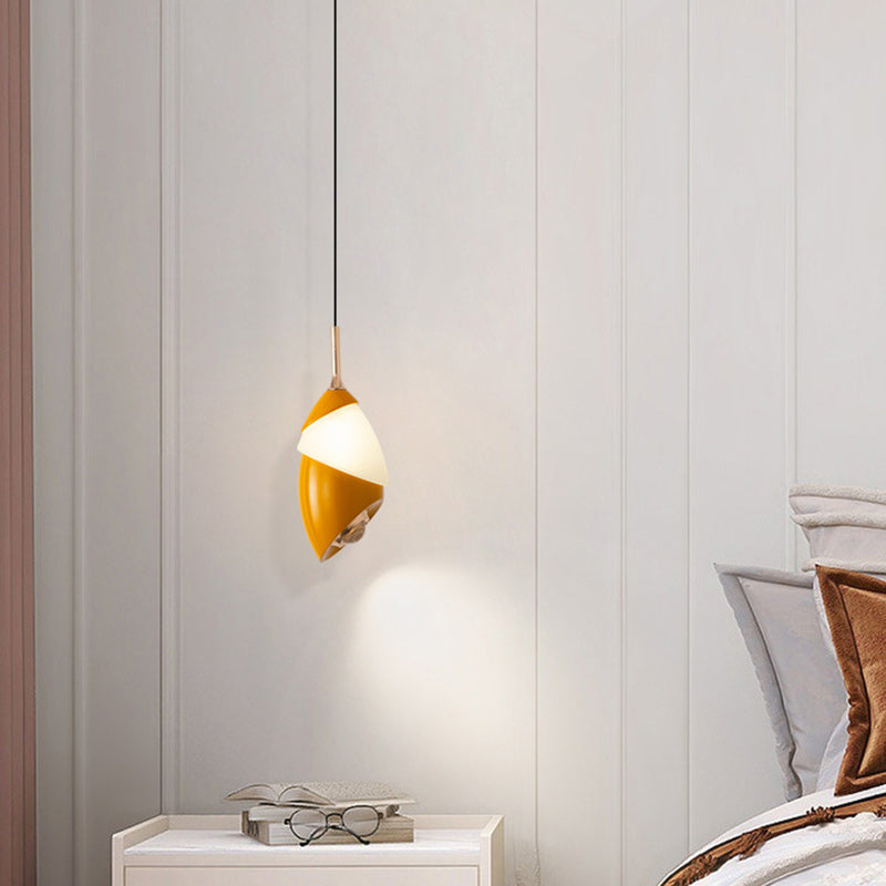 Moderne Minimalistische Hebbare Lily Runde Acryl Aluminium LED Pendelleuchte Für Das Wohnzimmer