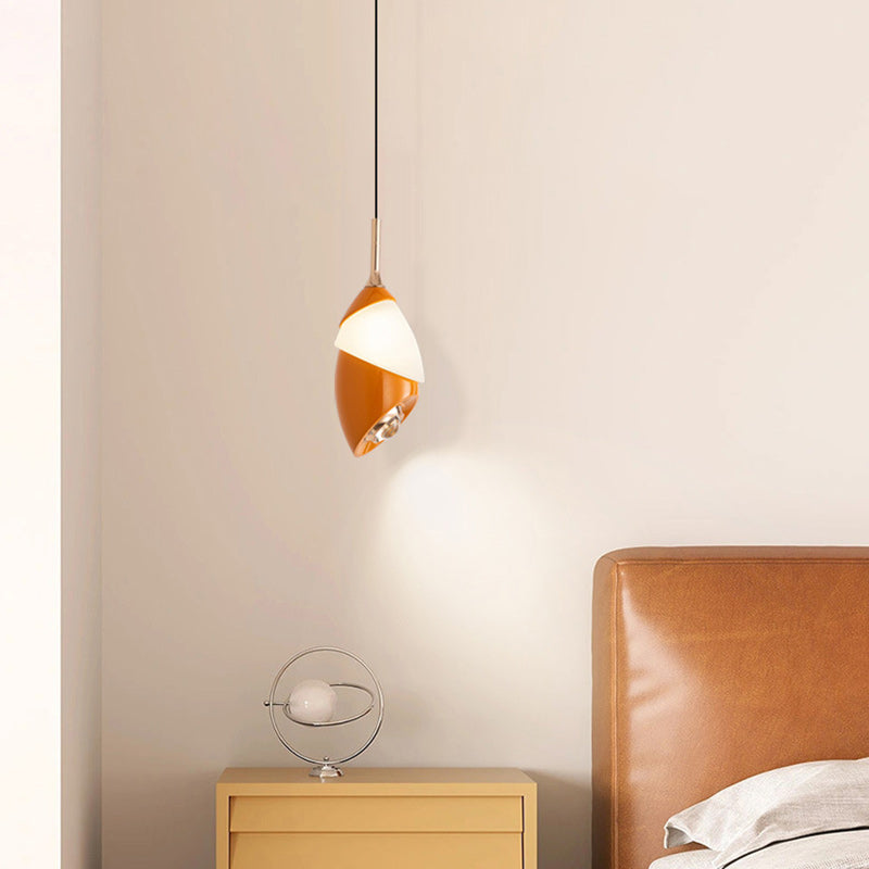 Moderne Minimalistische Hebbare Lily Runde Acryl Aluminium LED Pendelleuchte Für Das Wohnzimmer