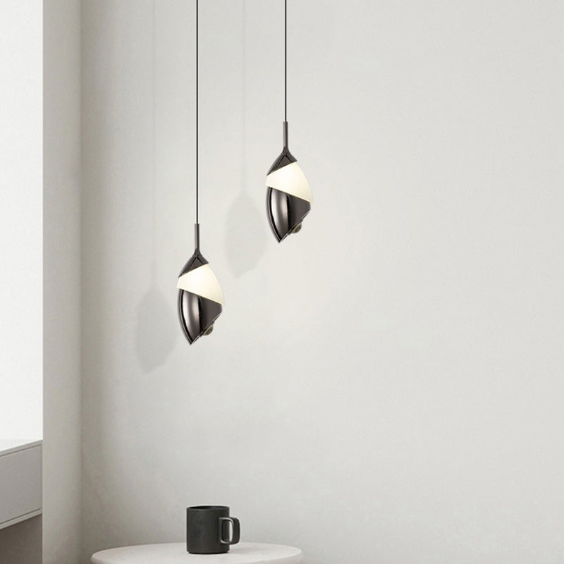 Moderne Minimalistische Hebbare Lily Runde Acryl Aluminium LED Pendelleuchte Für Das Wohnzimmer